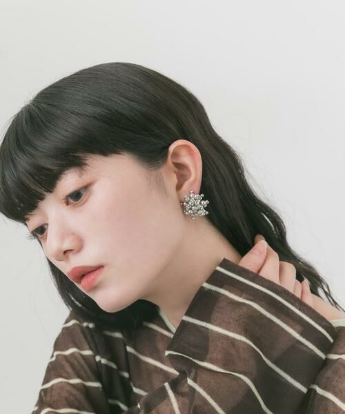 SMELLY / スメリー ピアス・イヤリング | メタルビーズボリュームピアス | 詳細5