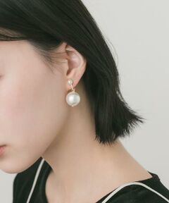 SMELLY / スメリー ピアス・イヤリング | ボリュームパールドロップイヤリング