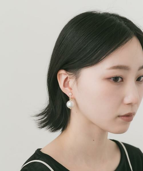 SMELLY / スメリー ピアス・イヤリング | ボリュームパールドロップイヤリング | 詳細4
