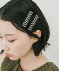 SMELLY / スメリー カチューシャ・カチューム・その他 | チェック2セットヘアピン