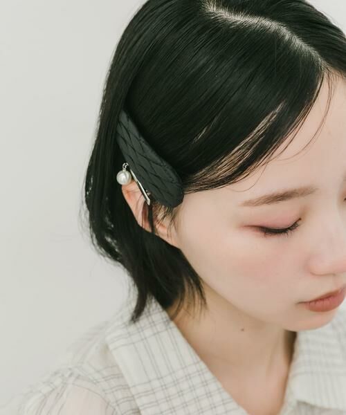SMELLY / スメリー カチューシャ・カチューム・その他 | キルティングメタル4セットヘアピン | 詳細2