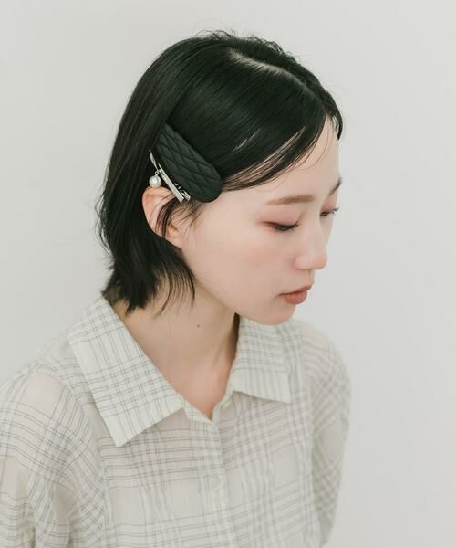SMELLY / スメリー カチューシャ・カチューム・その他 | キルティングメタル4セットヘアピン | 詳細3
