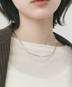 SMELLY / スメリー ネックレス・ペンダント・チョーカー | パールメタルレイヤードネックレス