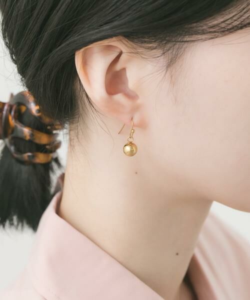 SMELLY / スメリー ピアス・イヤリング | ステンレスメタルボールフックピアス | 詳細3