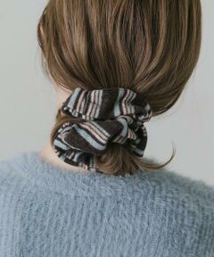 SMELLY / スメリー ヘアゴム・シュシュ | マルチボーダーニットシュシュ