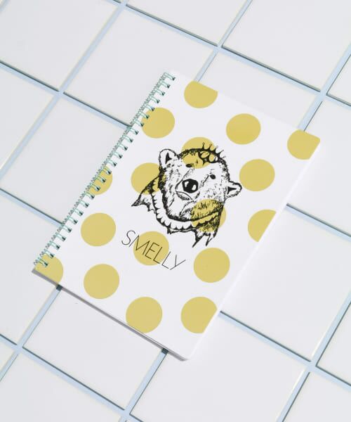 ＊＊SMELLY / スメリー ステーショナリー | A5リングノート（ドット）