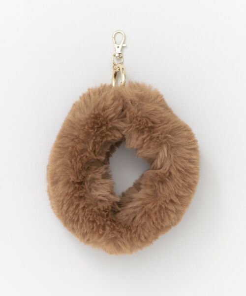 ＊＊SMELLY / スメリー チャーム | フェイクファーワッカチャーム∴（BRN）