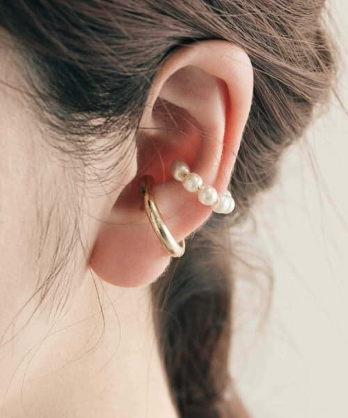 ＊＊SMELLY / スメリー ピアス・イヤリング | 2イヤカフセット（GLD）