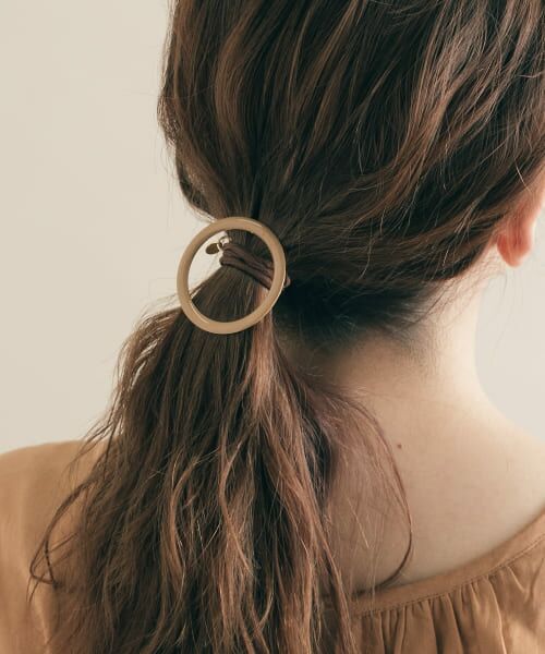 ＊＊SMELLY / スメリー ヘアゴム・シュシュ | サークルエポヘアカフセット（BRN）