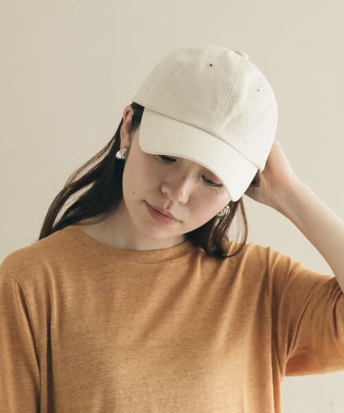 ＊＊SMELLY / スメリー キャップ | リネンコットンキャップ（IVO）