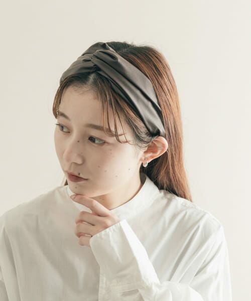 セール】 エコレザーワイヤーヘアターバン （カチューシャ