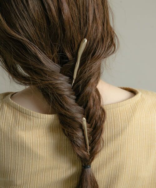 ＊＊SMELLY / スメリー カチューシャ・カチューム・その他 | ユガミメタルセットピン（GLD）