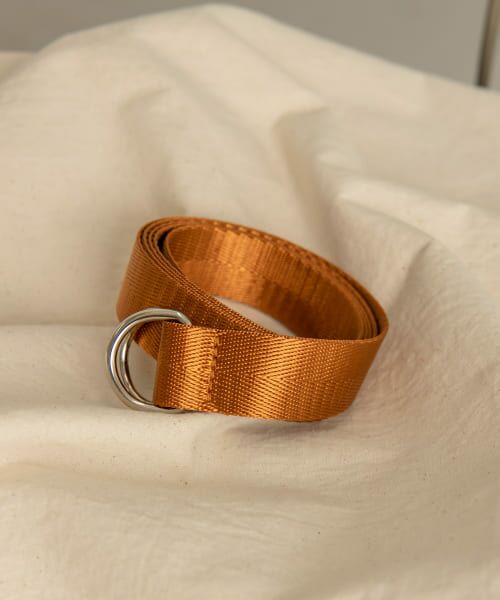＊＊SMELLY / スメリー ベルト・サスペンダー | カラーテープベルト（BRN）