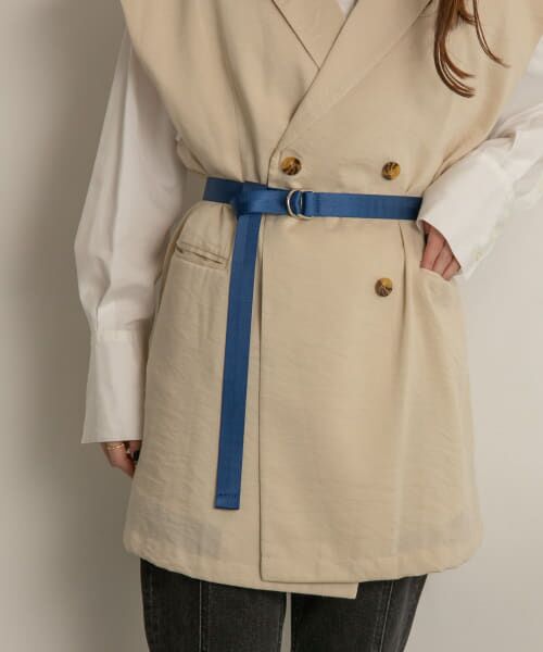 ＊＊SMELLY / スメリー ベルト・サスペンダー | カラーテープベルト（BLU）