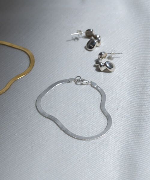 ＊＊SMELLY / スメリー ブレスレット・バングル | so’　タイラスネークチェーンブレスレット（SLV）