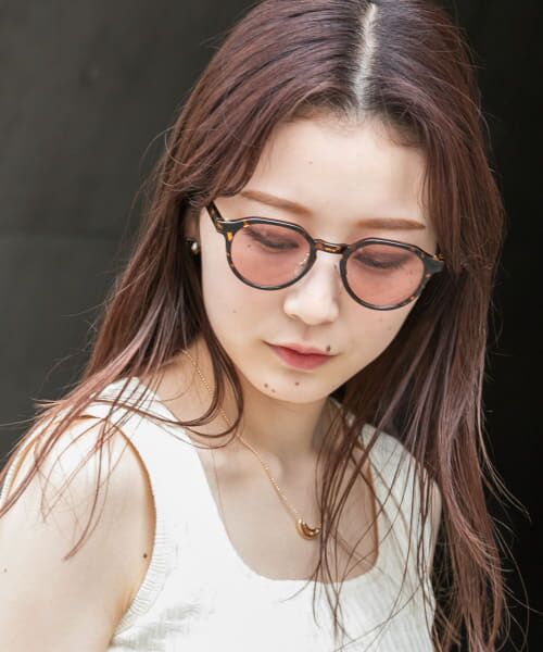 ＊＊SMELLY / スメリー サングラス・メガネ | ボストンシェイプサングラス（BRN）