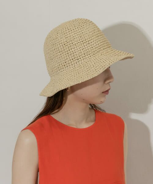 ＊＊SMELLY / スメリー ハット | ムジペーパーチューリップハット（IVO）