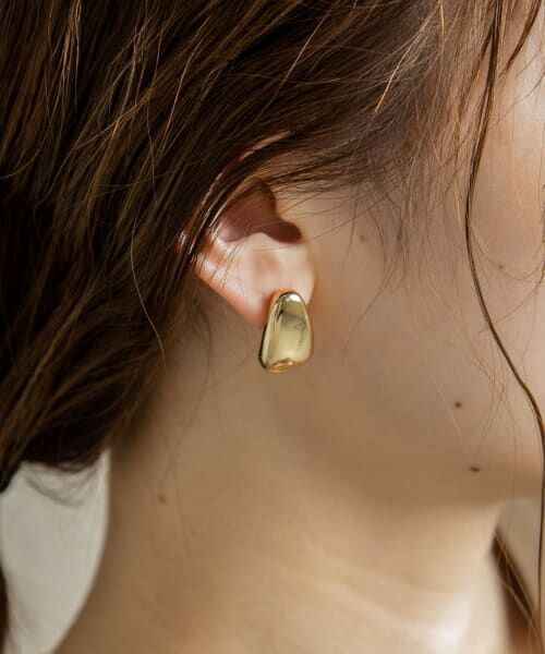 ＊＊SMELLY / スメリー ピアス・イヤリング | メタルドロップイヤリング（GLD）