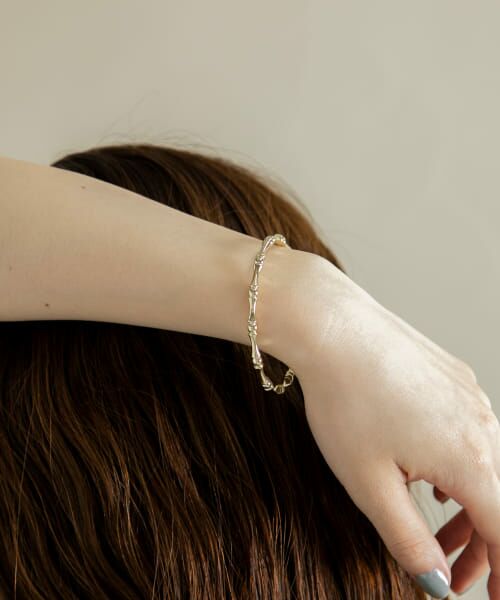 ＊＊SMELLY / スメリー ブレスレット・バングル | メタルガラスリムバングル（GLD）