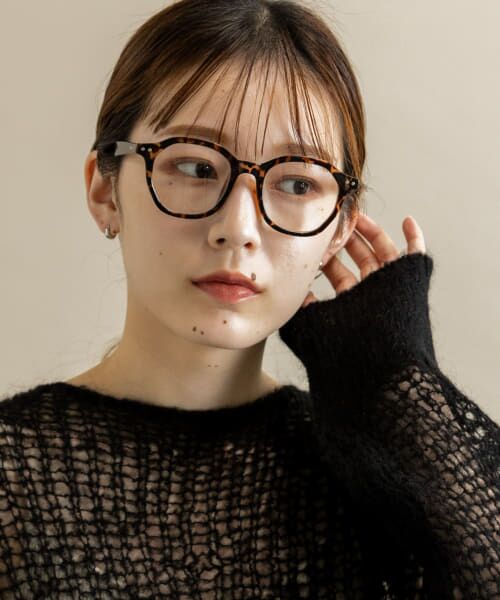 ＊＊SMELLY / スメリー サングラス・メガネ | オクタゴンフレームダテメガネ（BRN）