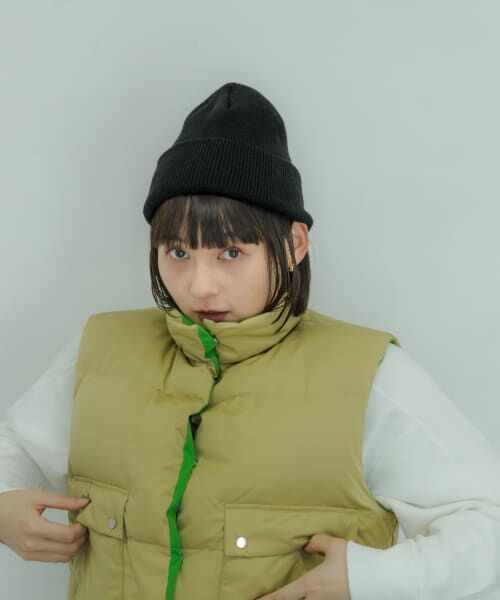 ＊＊SMELLY / スメリー ニットキャップ | ニットワッチキャップ（BLK）