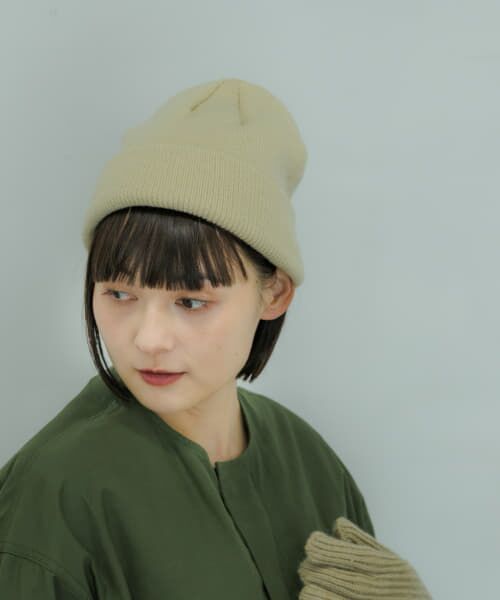 ＊＊SMELLY / スメリー ニットキャップ | ニットワッチキャップ（BEG）