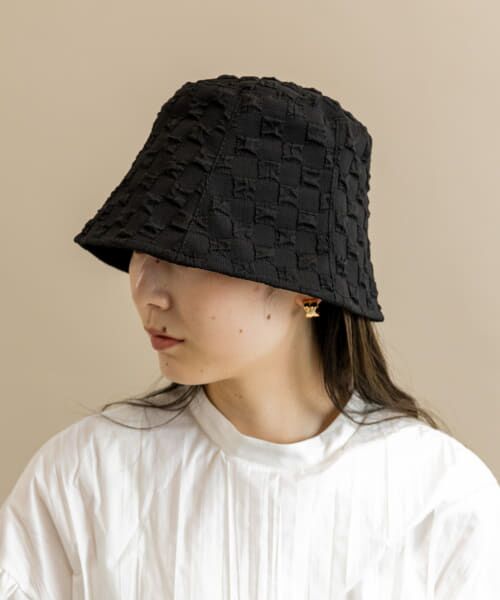 ＊＊SMELLY / スメリー ハット | ポコポコバケットハット（BLK）