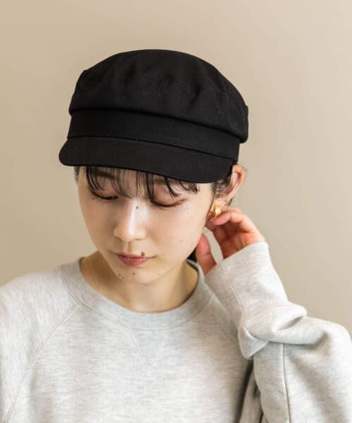 ＊＊SMELLY / スメリー ハンチング・キャスケット・ベレー帽 | シンプルマリンキャスケット（BLK）