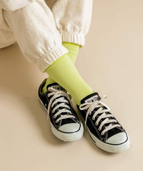 ＊＊SMELLY / スメリー ソックス | カラーリブソックス（MNT）