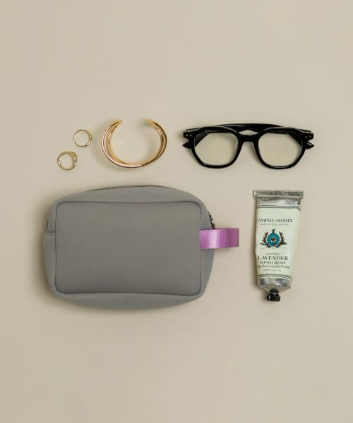 ＊＊SMELLY / スメリー ポーチ | リッタイスクエアポーチ（GRY）