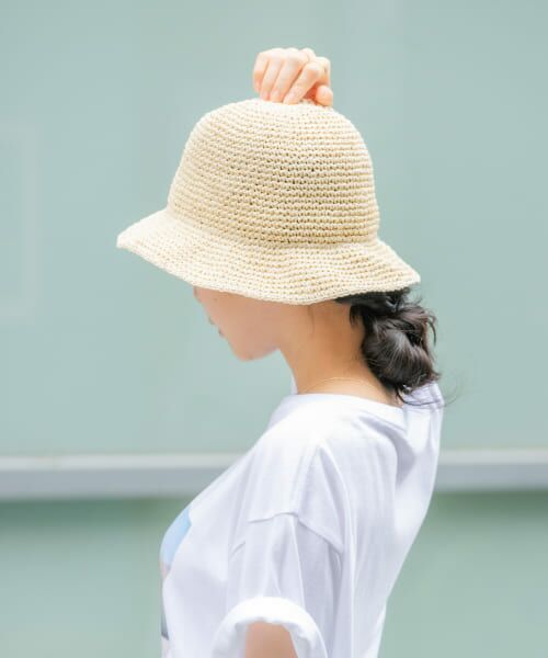 ＊＊SMELLY / スメリー ハット | ムジペーパーチューリップハット（IVO）