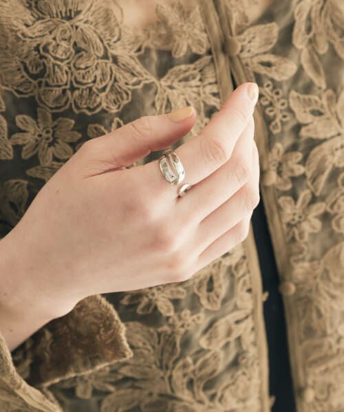 ＊＊SMELLY / スメリー リング | ダブルラインリング（SLV）