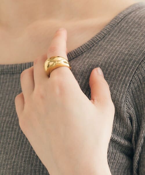 ＊＊SMELLY / スメリー リング | 316Lプックリリング（GLD）