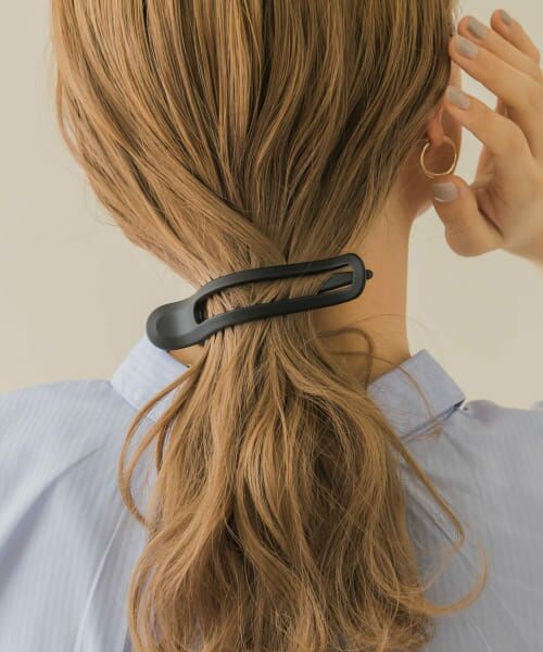 ＊＊SMELLY / スメリー カチューシャ・カチューム・その他 | 『WEB限定』カラージュシヘアクリップ（BLK）