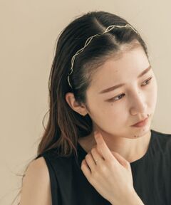 『WEB限定』メタルウェーブカチューシャ