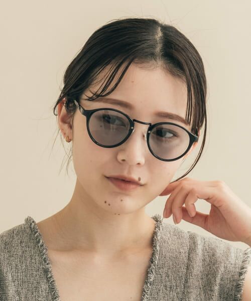 ＊＊SMELLY / スメリー サングラス・メガネ | メタルブリッジコンビサングラス（GRY/BLK）