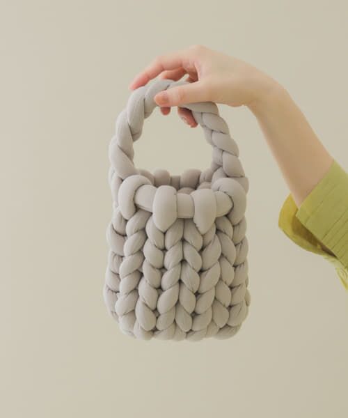 ＊＊SMELLY / スメリー ハンドバッグ | マンドゥミニバッグ（GRY）