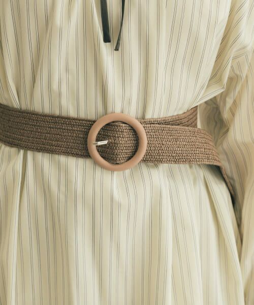 ＊＊SMELLY / スメリー ベルト・サスペンダー | クルミマルバックルベルト（BRN）