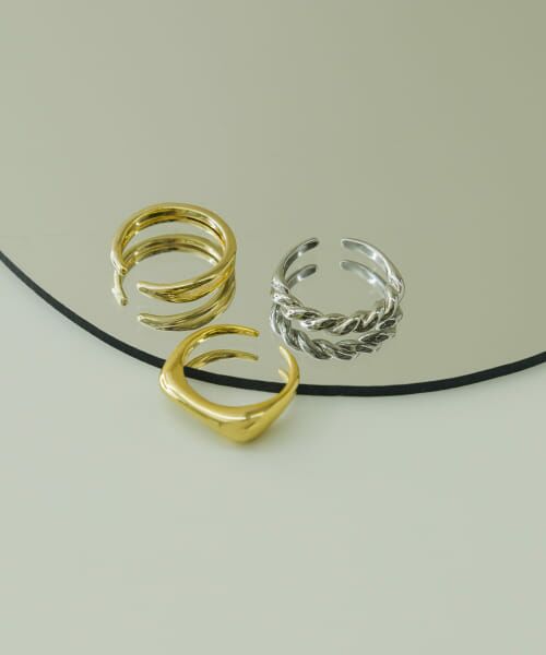 ＊＊SMELLY / スメリー リング | 3セットリング（GD/SV）