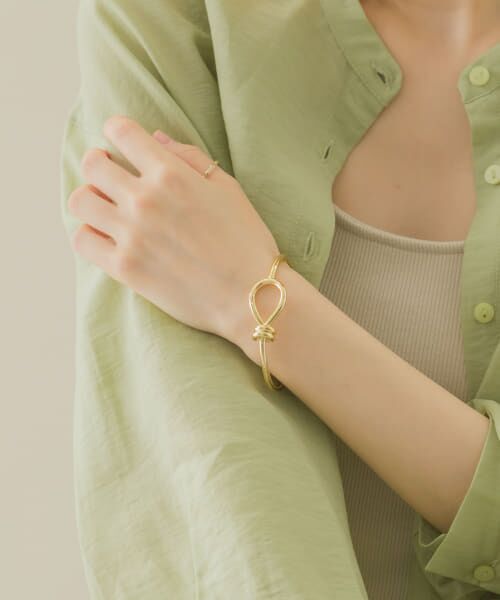 ＊＊SMELLY / スメリー ブレスレット・バングル | メタルノットバングル（GLD）