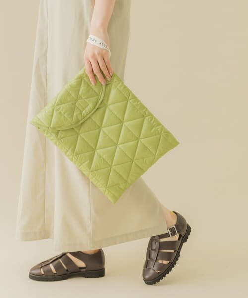 ＊＊SMELLY / スメリー ポーチ | 『WEB限定』キルティングPCケース（GRN）