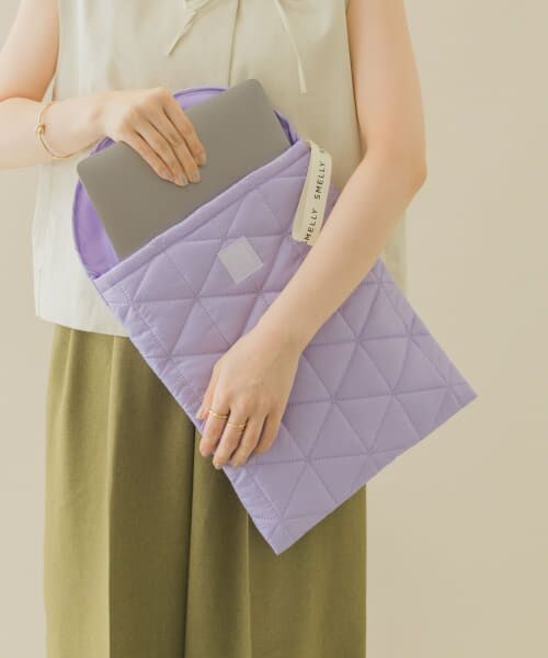 ＊＊SMELLY / スメリー ポーチ | 『WEB限定』キルティングPCケース（LVD）