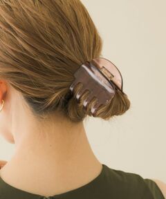 クリアスクエアバンスクリップ