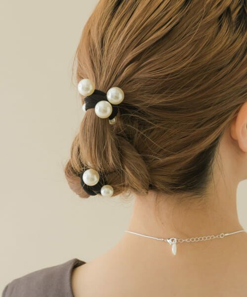 claire's♡パールが素敵なヘアゴム claire´s♡パールが素敵なヘアゴム