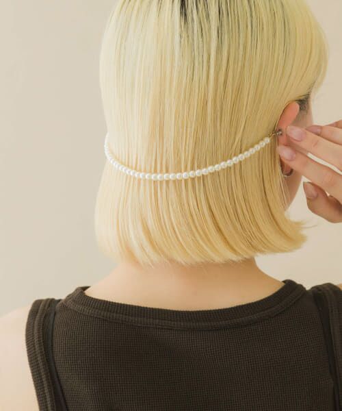 ＊＊SMELLY / スメリー カチューシャ・カチューム・その他 | パールカーブバックカチューシャ（GD/IV）