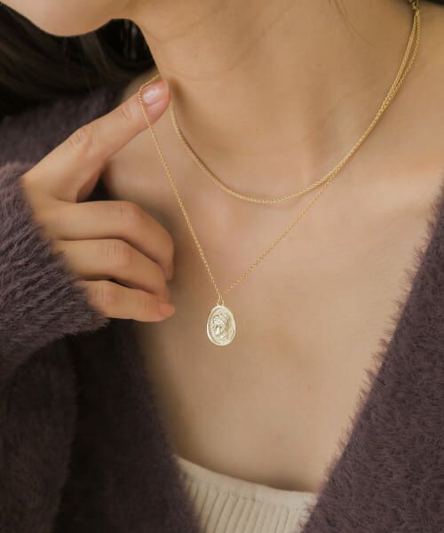 新品 LE SEMEUR ルスムール プレートネックレス トップ2セット 新品 LE SEMEUR ルスムール プレートネックレス トップ2セット