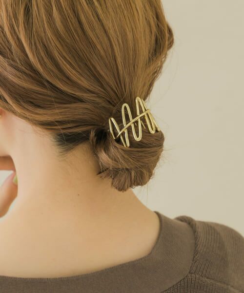 ＊＊SMELLY / スメリー ヘアゴム・シュシュ | ウェーブラインヘアカフセット（GLD）