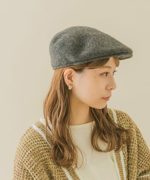 ＊＊SMELLY / スメリー ハンチング・キャスケット・ベレー帽 | ベーシックウールハンチング（CGY）