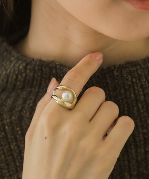 ＊＊SMELLY / スメリー リング | メタルスペーススフィアリング（GD/IV）