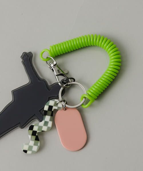セール】 コイルチェーンキーホルダー （キーホルダー